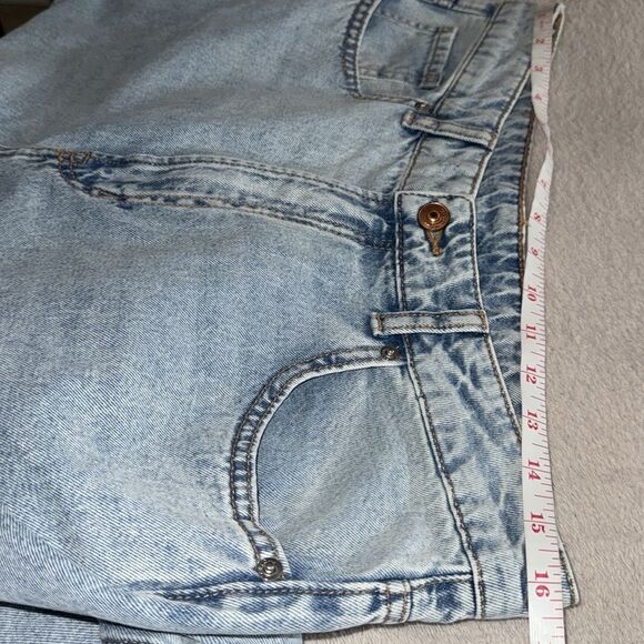 H&M Divided Women's light wash denim wide leg Jeans US 10 LIKE NEW - Picture 12 of 12